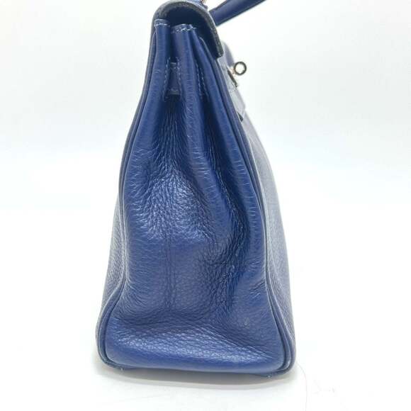 HERMES Kelly 32, Inseam, 2-Way Handbag, Taurillon Clemence Leather, Women's, ... - Picture 4 of 16